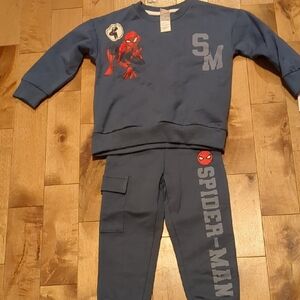 Marvel Spider-Man Blue Sweats Set.